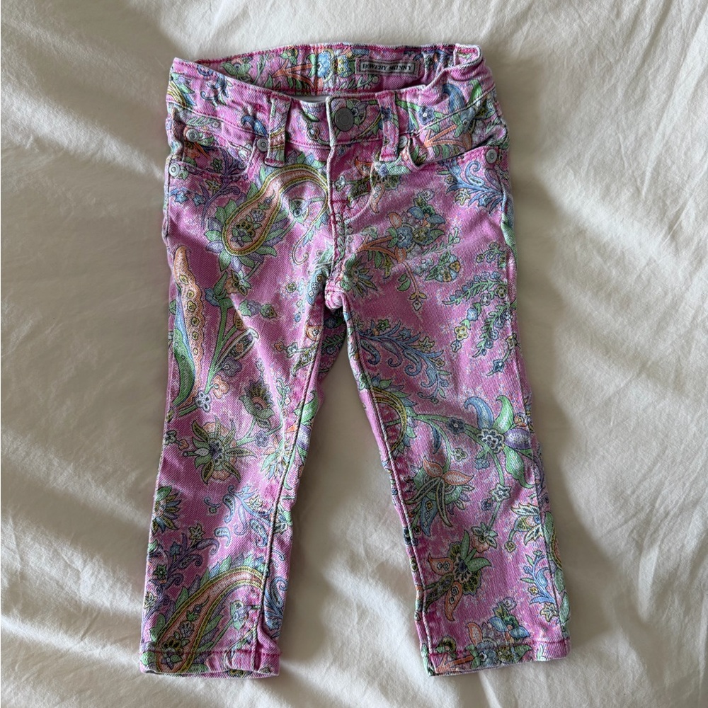 Ralph Lauren Bowery Skinny Pink Jeans 2T